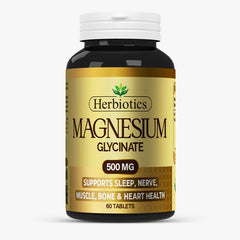 HB MAGNESIUM GLYCINATE 500MG 60S(GOLDEN PACK )
