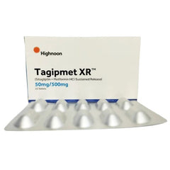 TAGIPMET XR 100MG1000MG TABLETS 10S