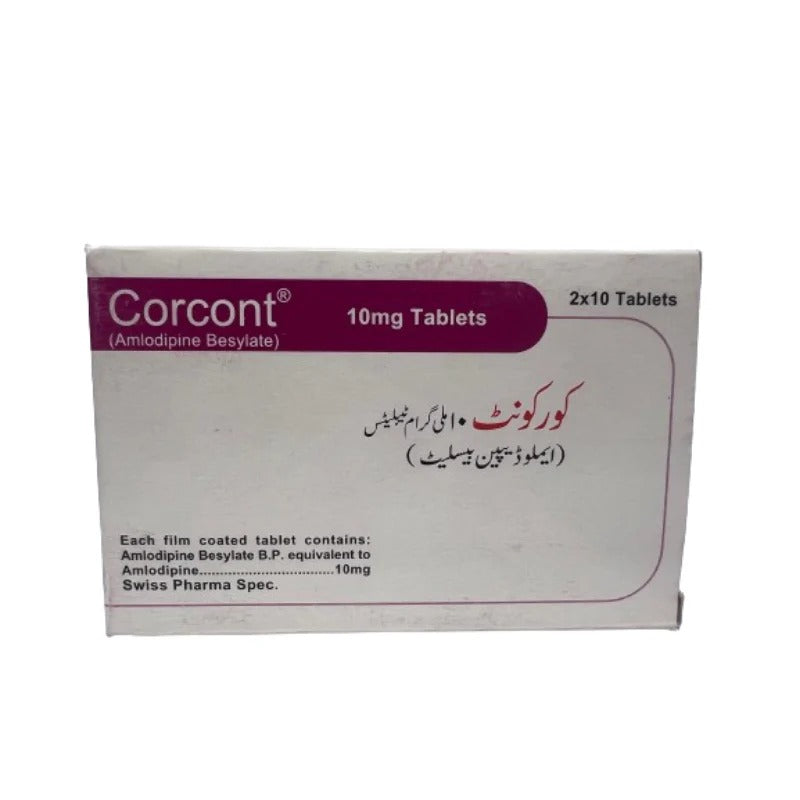 CORCONT 10MG TABLETS 10S  20S