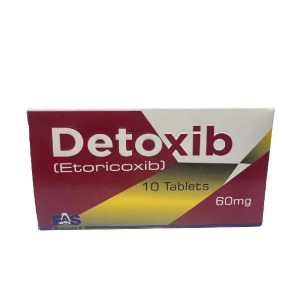 DETOXIB 60MG TABLETS 10S