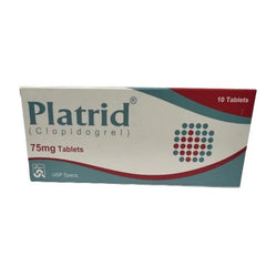 PLATRID 75MG TABLETS 10S  10S
