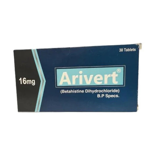 ARIVERT 16MG TABLETS 10S  30S