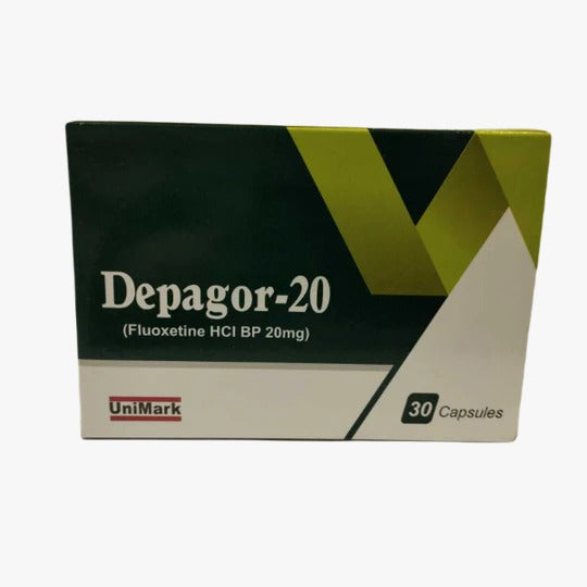 DEPAGOR 20MG CAPSULES 10S S 30S
