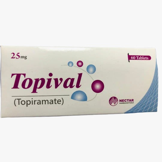 TOPIVAL 25MG TABLETS 10S