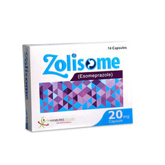 ZOLISOME 20MG CAPSULES 7S  14S