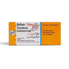 BEFLAM 75MG TABLETS 10S