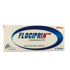 FLOCIPRIN 250MG TABLETS 10S