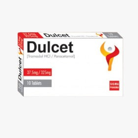 DULCET 37.5MG+325MG TABLETS 10S