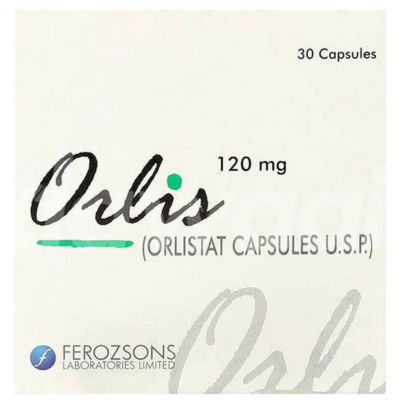 ORLIS 120MG CAPSULES 10S