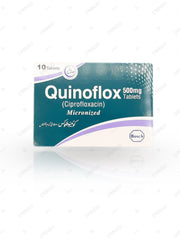 QUINOFLOX 500MG TABLETS 10S