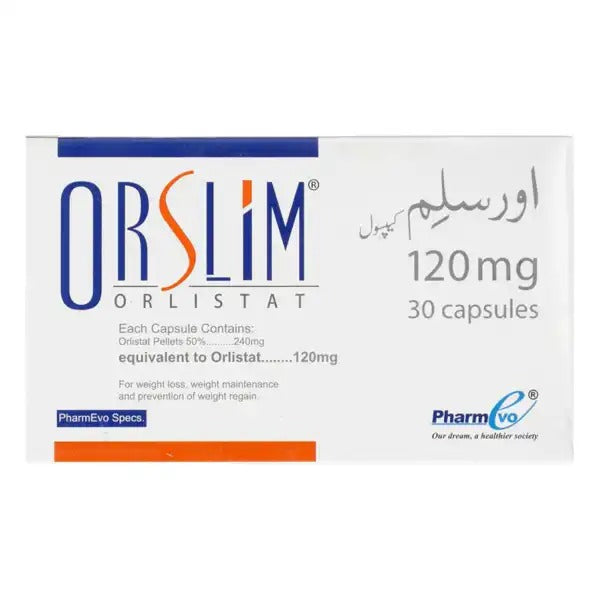 ORSLIM 120MG CAPSULES 10S