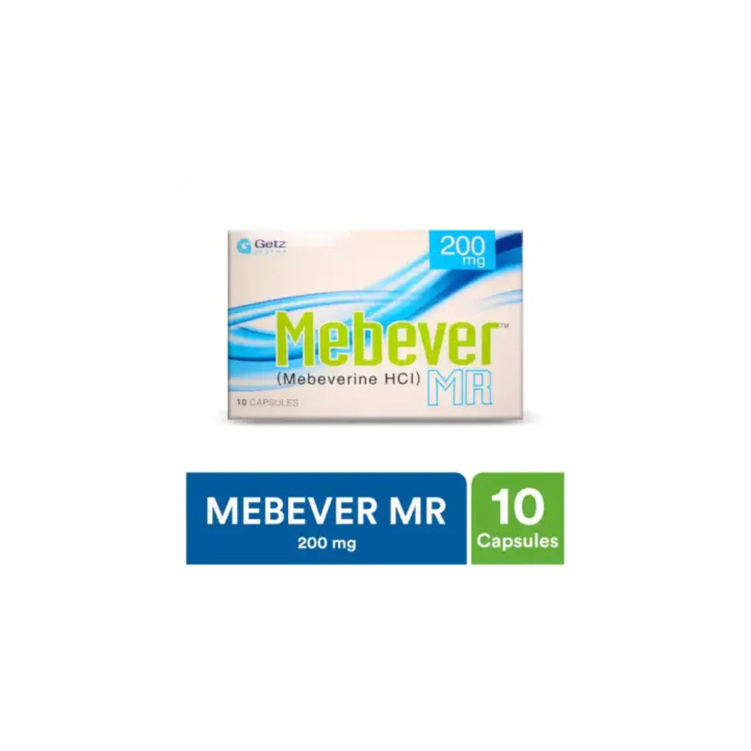 MEBEVER-MR 200MG CAPSULES 10S