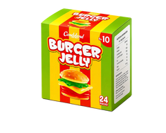 Candyland Burger Jelly 24pcs Box