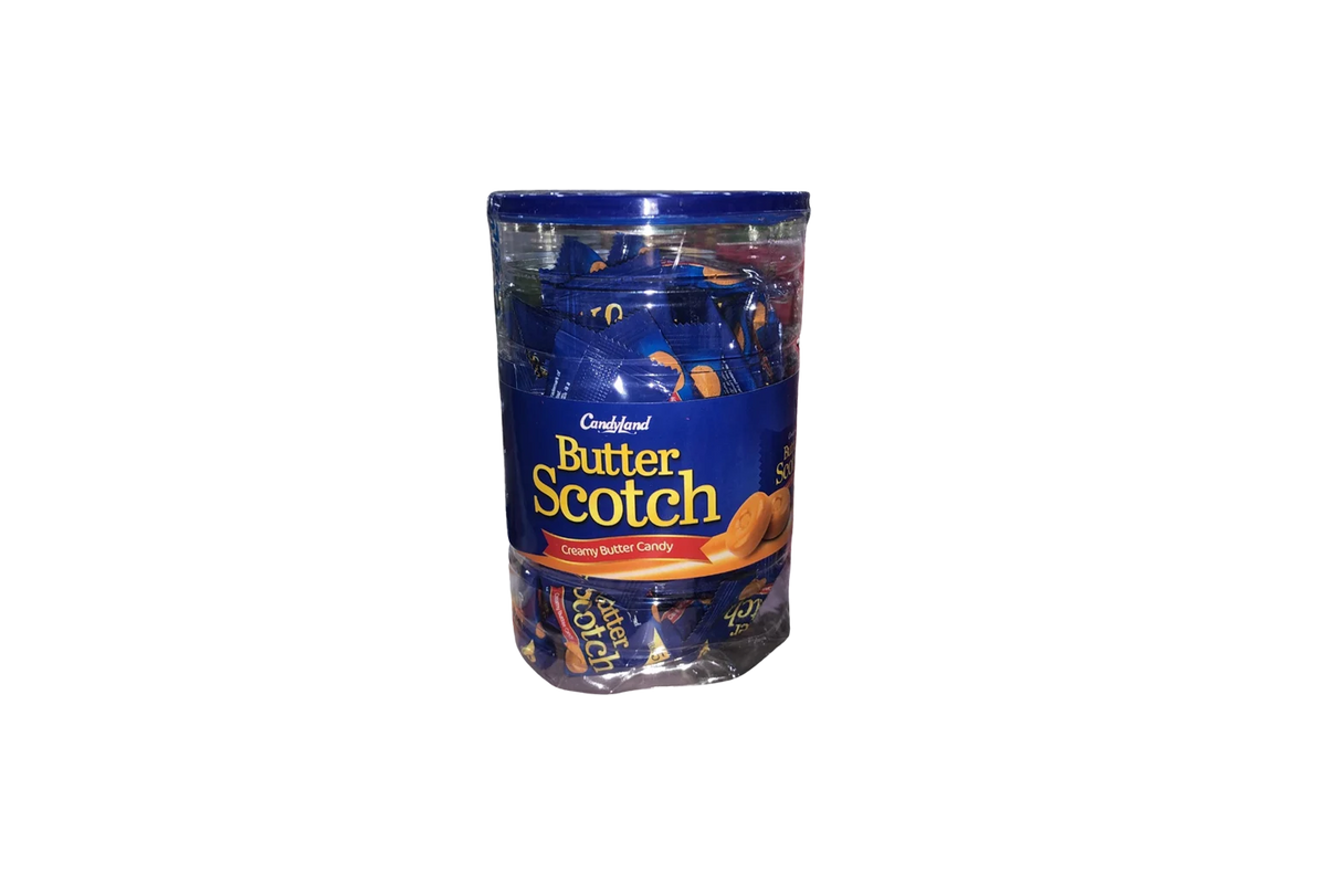 Candyland Butter Scotch Creamy Butter Candy Jar 50 Pcs