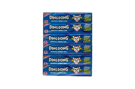 Hilal Ding Dong Original Bubble Gum Sticks 12Pcs Pack
