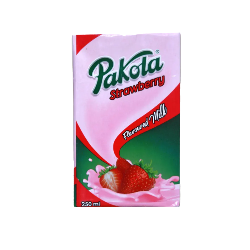 Pakola Flavoured Milk - Strawberry 250 ml