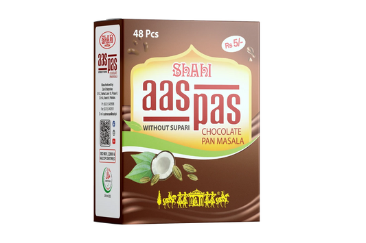 Shahi Pan Masala Aas Pass Chocolate 1 Box