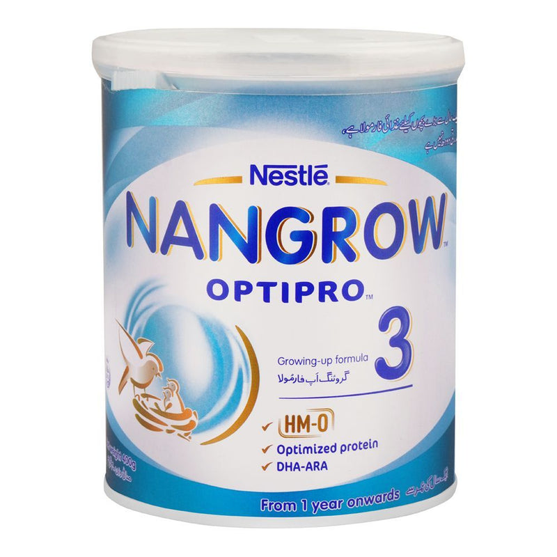 Nestle Nan 3 Grow Opti Pro Tin 400 gm