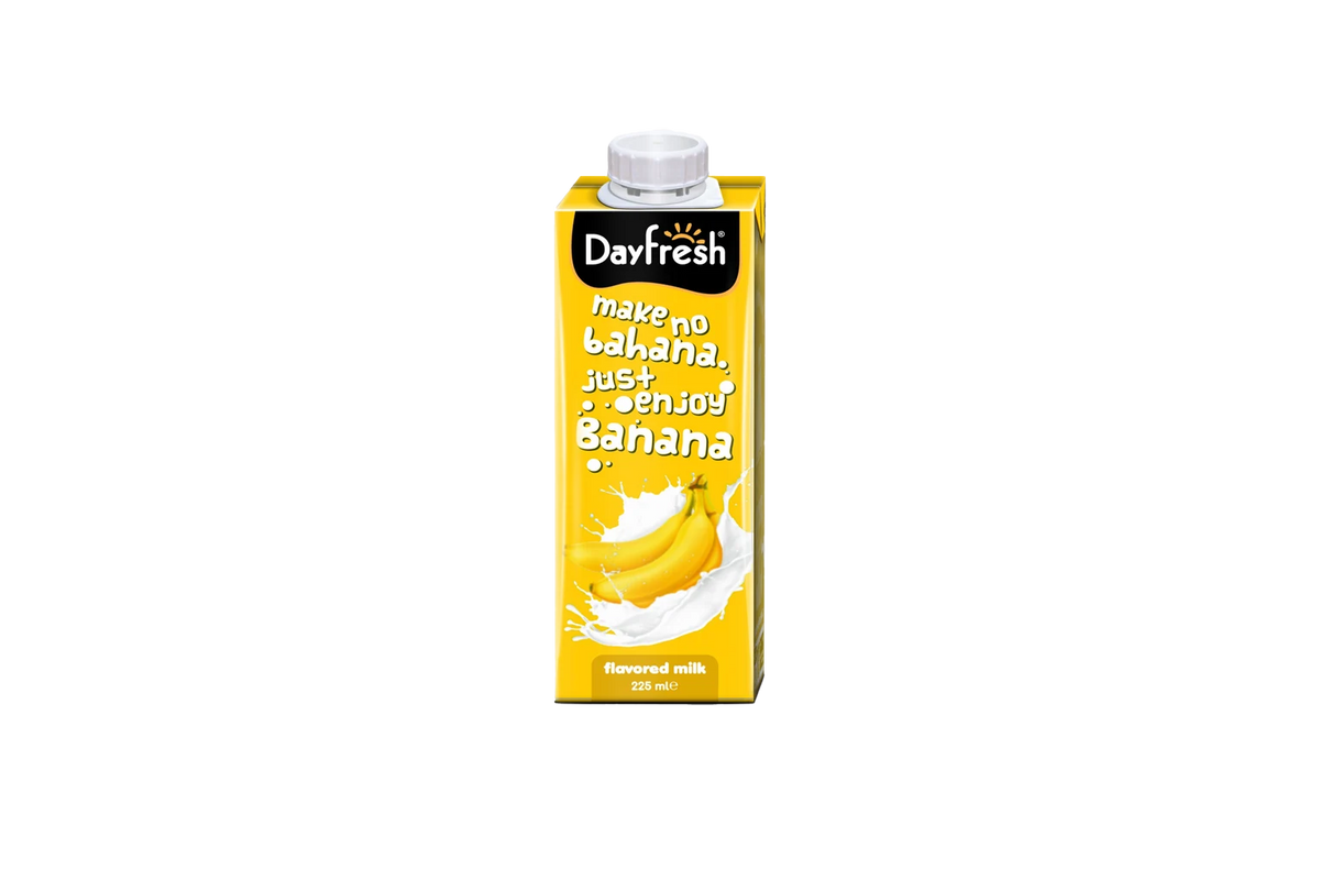 Dayfresh Banana Flavored Milk - 225ml Tetra Pack