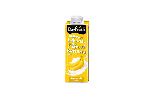 Dayfresh Banana Flavored Milk - 225ml Tetra Pack
