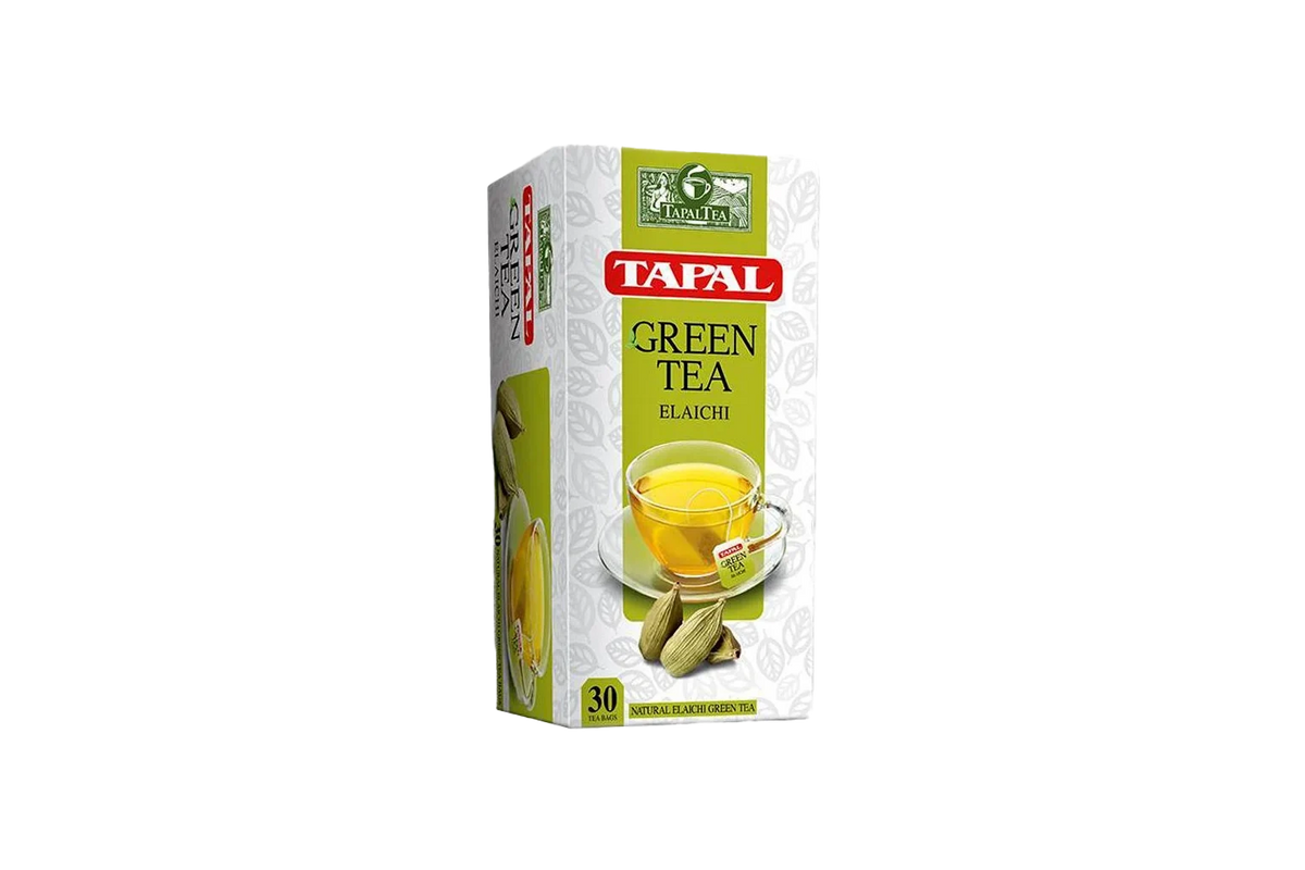 Tapal Elaichi Green Tea Bags 30-Pack