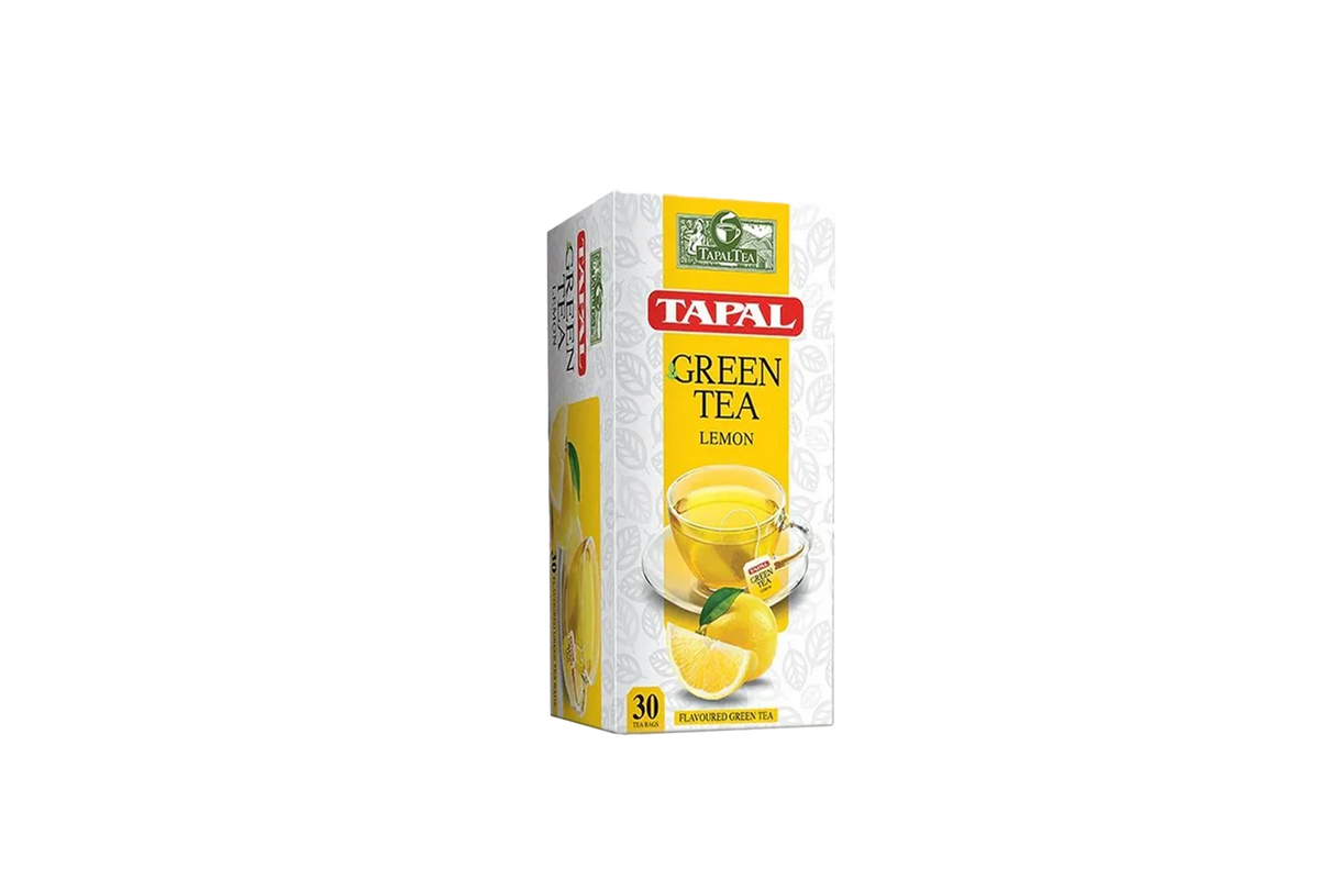 Tapal Lemon Green Tea Bags 30-Pack