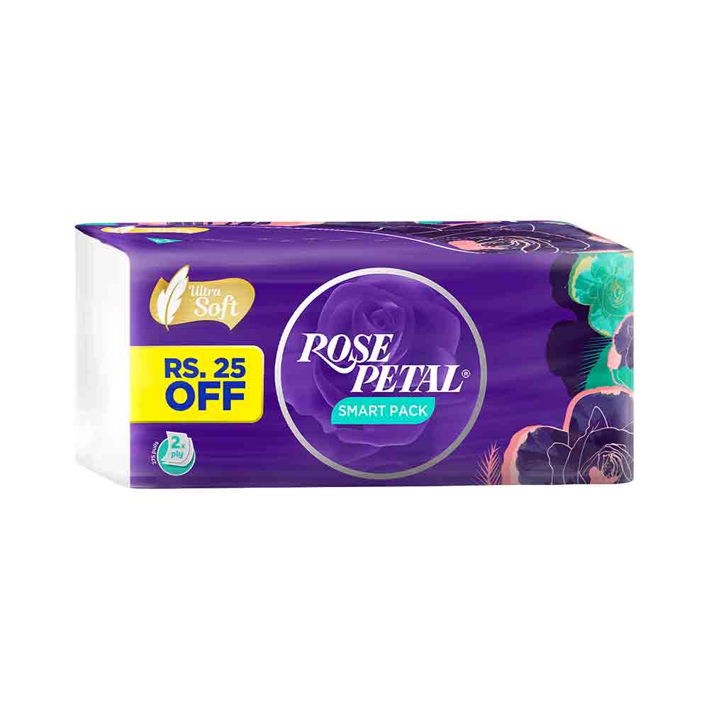 Rose Petal Ultra Soft Smart Pack 275 Pulls