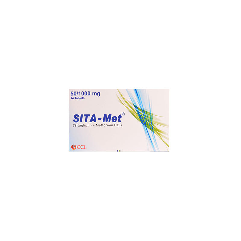Sita-Met 50/1000mg Tablets 7s