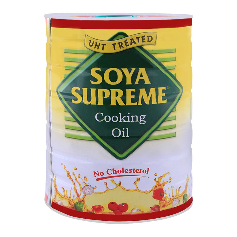 Soya Supreme No Cholesterol Cooking Oil 5ltr Tin