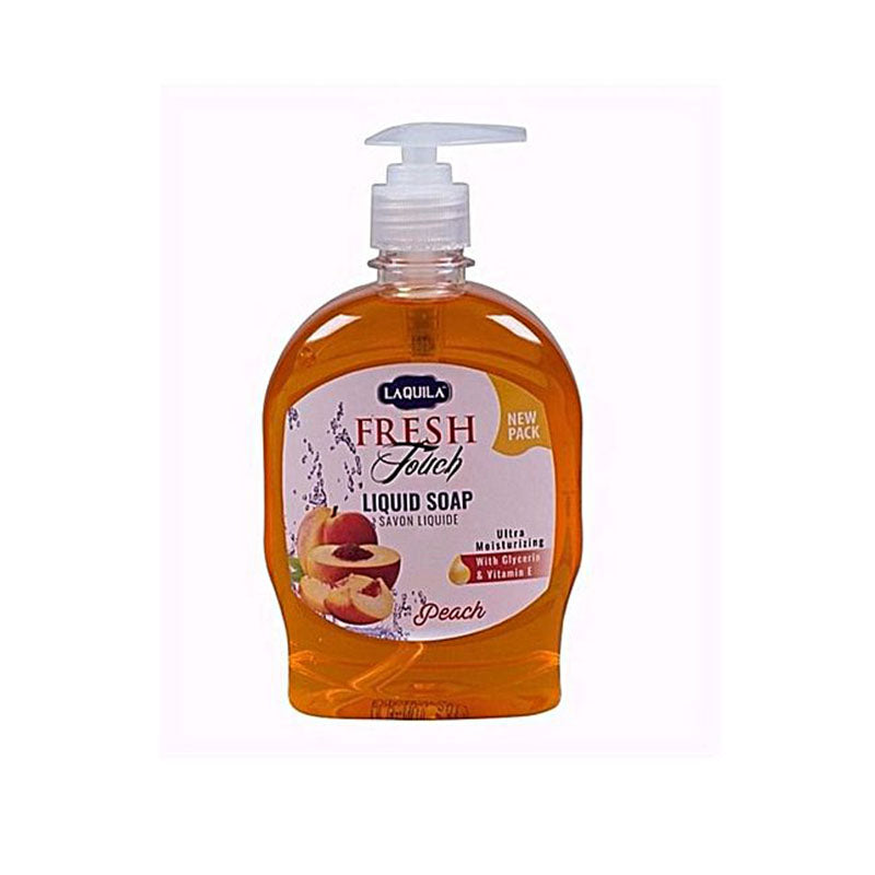 LAQUILA FRESH TOUCH PEACH HAND WASH 500ML