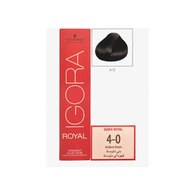 Schwarzkopf Igora Royal Color Cream 4-0 Medium Brown 60 ML