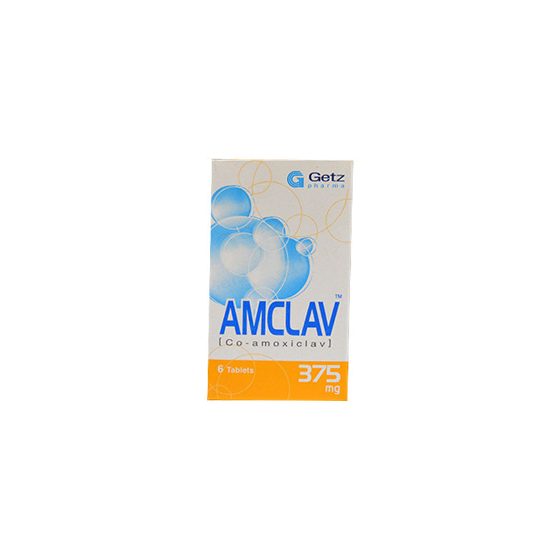 Amclav Tablets 375mg 6s