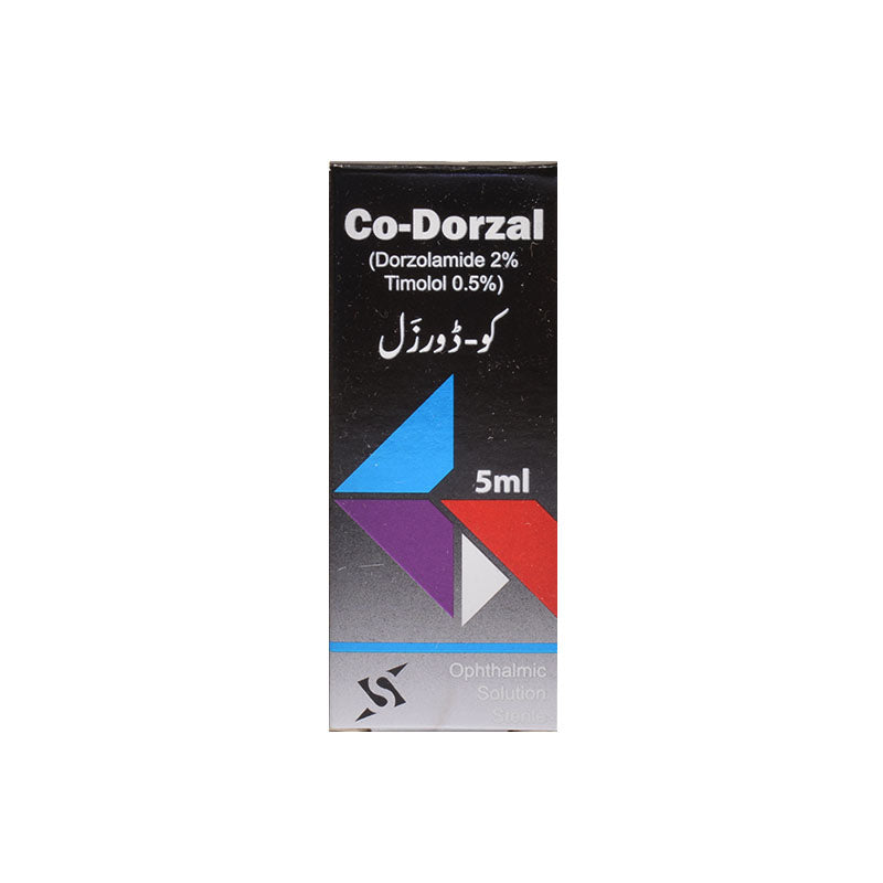 Co-Dorzal 2%+0.5% Eye Drop