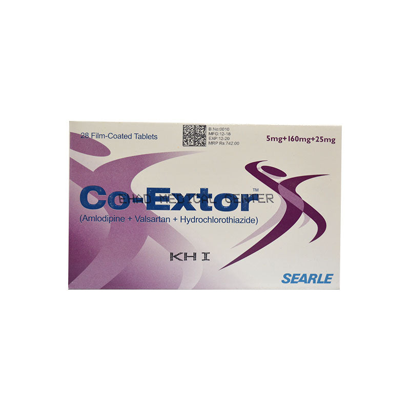 Co-Extor 5/160/25Mg Tablet