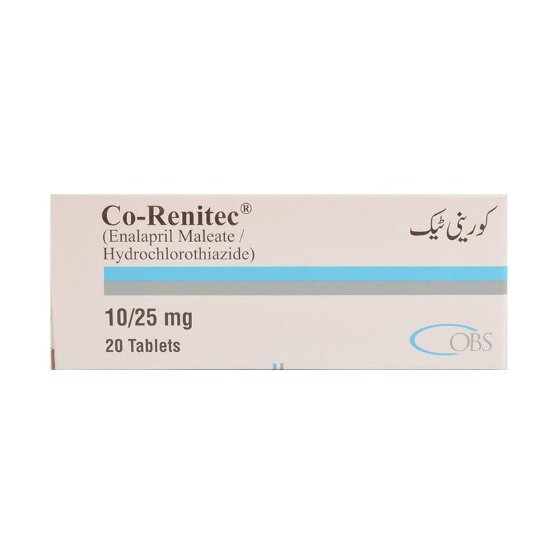 Co-Renitec Tablets 10/25mg 10s