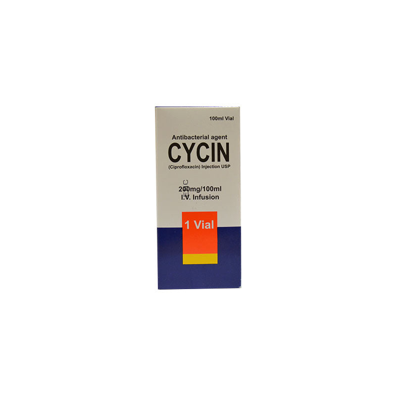 Cycin Inj 200mg 1 Vialx100ml