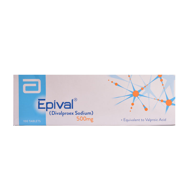 Epival Tablets 500mg 10s