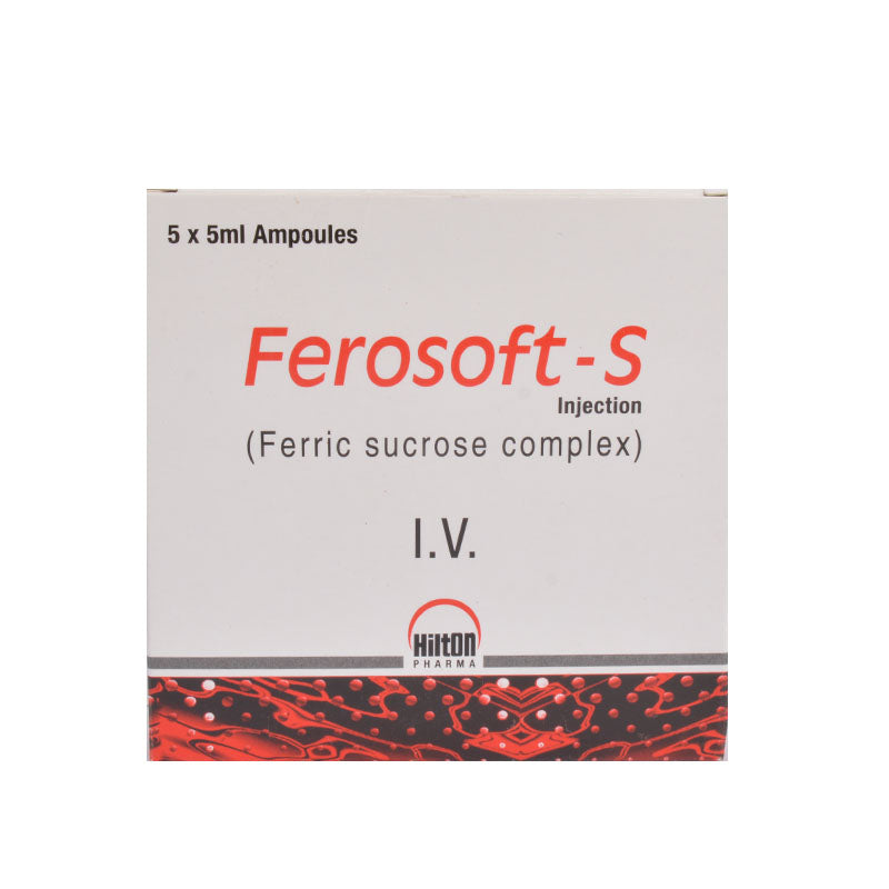 Ferosoft-S 100Mg/5Ml (Ampule)