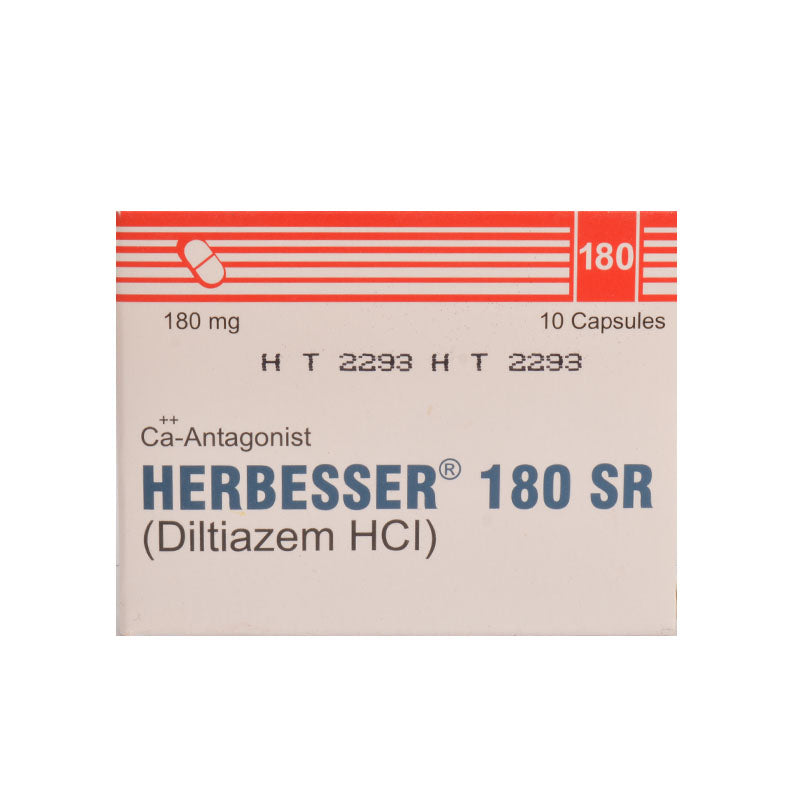 Herbesser-Sr 180Mg Capsule (1 stripe)