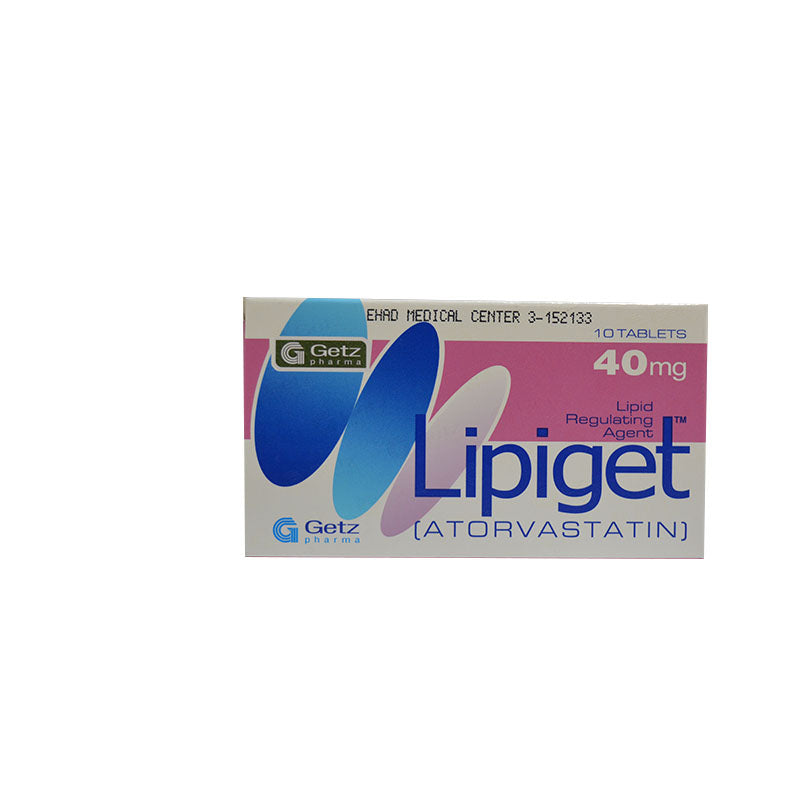 Lipiget Tablets 40mg 10s