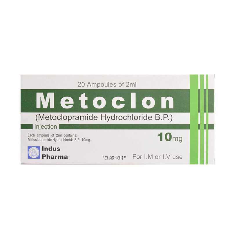 Metoclon Injection 10mg 20Ampx2ml