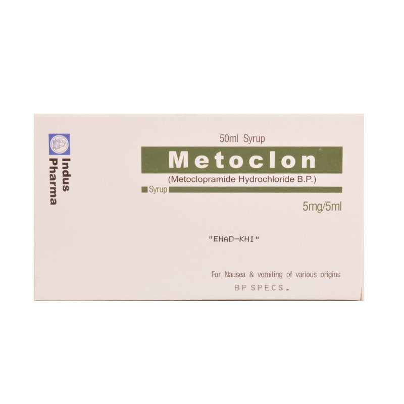 Metoclon Syrup 5mg 50ml