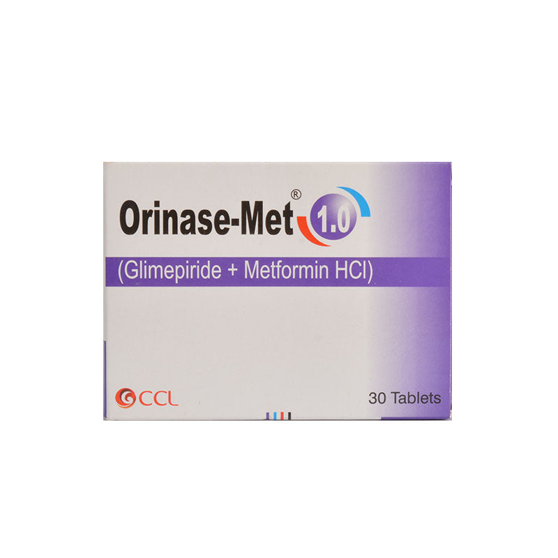 Orinase-Met 1mg/500mg Tablets (1 stripe)