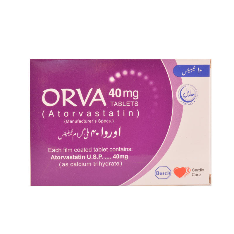 Orva Tablets 40mg (1 stripe)