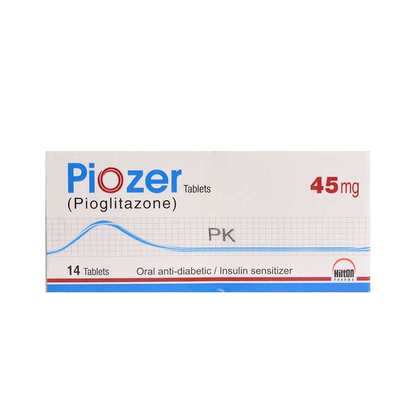 Piozer Tablets 45mg 7s