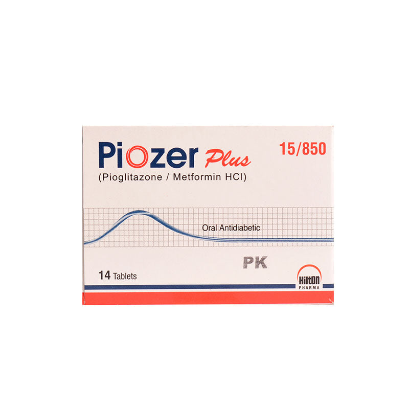 Piozer Plus Tablets 15/850mg