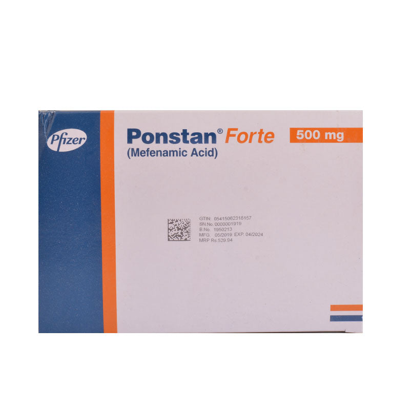 Ponstan Forte Tablets 500mg 10s