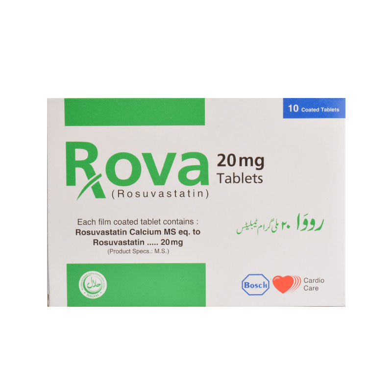 Rova Tablets 20mg