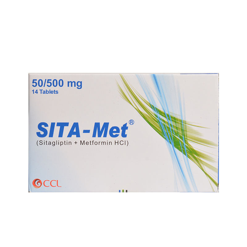 Sita-Met 50/500mg Tablets 7s (1 stripe)