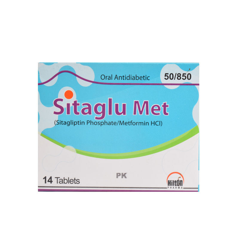 Sitaglu Met 50/850mg Tablets 7s
